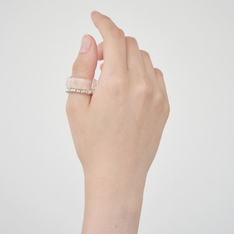 APIOH SILVER CHEEP RING