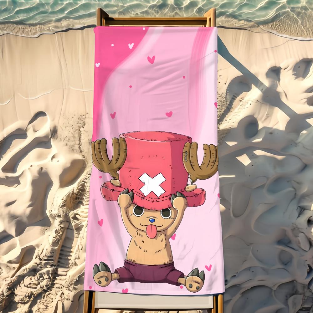 OP T-Tony T-Tony C-Chopper Towel Beach Shower Bath Travel Lightweight Skin Friendly for Pool Camping Cruise Summer