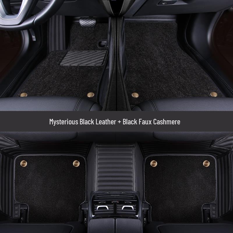 Compatible Car Floor Mats for Jetta VS5 (Models 2019-2023) - Enhanced Double-Layer Design
