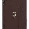 MLB San Francisco Giants FW/AW26 Stand Collar Solid Color Waist Cinching Sports Hoodie Women hoodies 3FWJB7164-14BRD