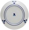 Hakusan Porcelain Plate Blue Bloom Bouquet S 11cm Hasami Ware Made in Japan Approx.