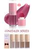 Fit Colors 3D Liquid Highlighter & Contour Blush - Matte & Pearlescent Multifunctional Makeup Brightener.