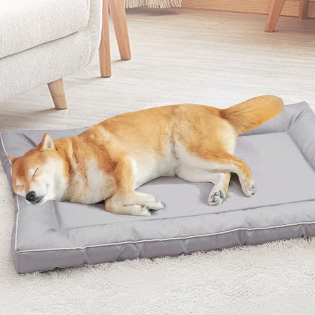 Dog Bed Crate Pad Waterproofing Anti Slip Pet Bed Comfortable Dog Mat for Kennel and Home Use