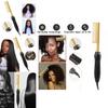 Hair Hot Comb Straightener Professional Press Comb Electric Curler Portable