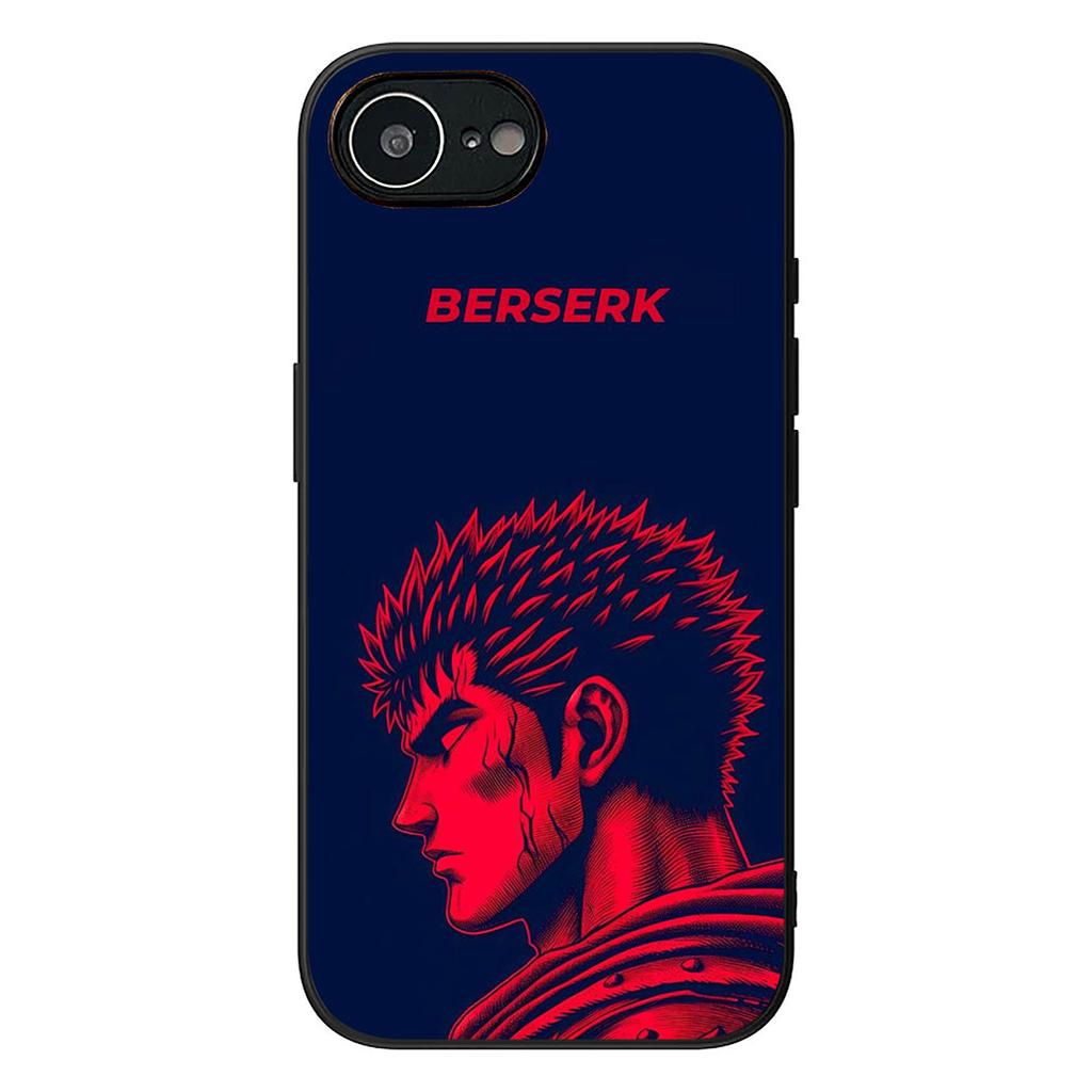 Berserk Anime Guts Phone Case for Apple iPhone 16 17 Air 14 15 Pro Max Plus 16+ 16E 14+ ProMax Cover Casing