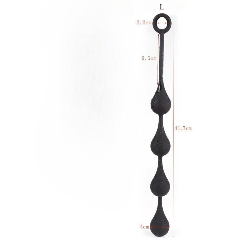 Super Long Anal Beads Anal Plug Prostate Massage Big Butt Plug Vaginal Balls Stimulation Pull Bead Dildo Deep Anal Sex Toy