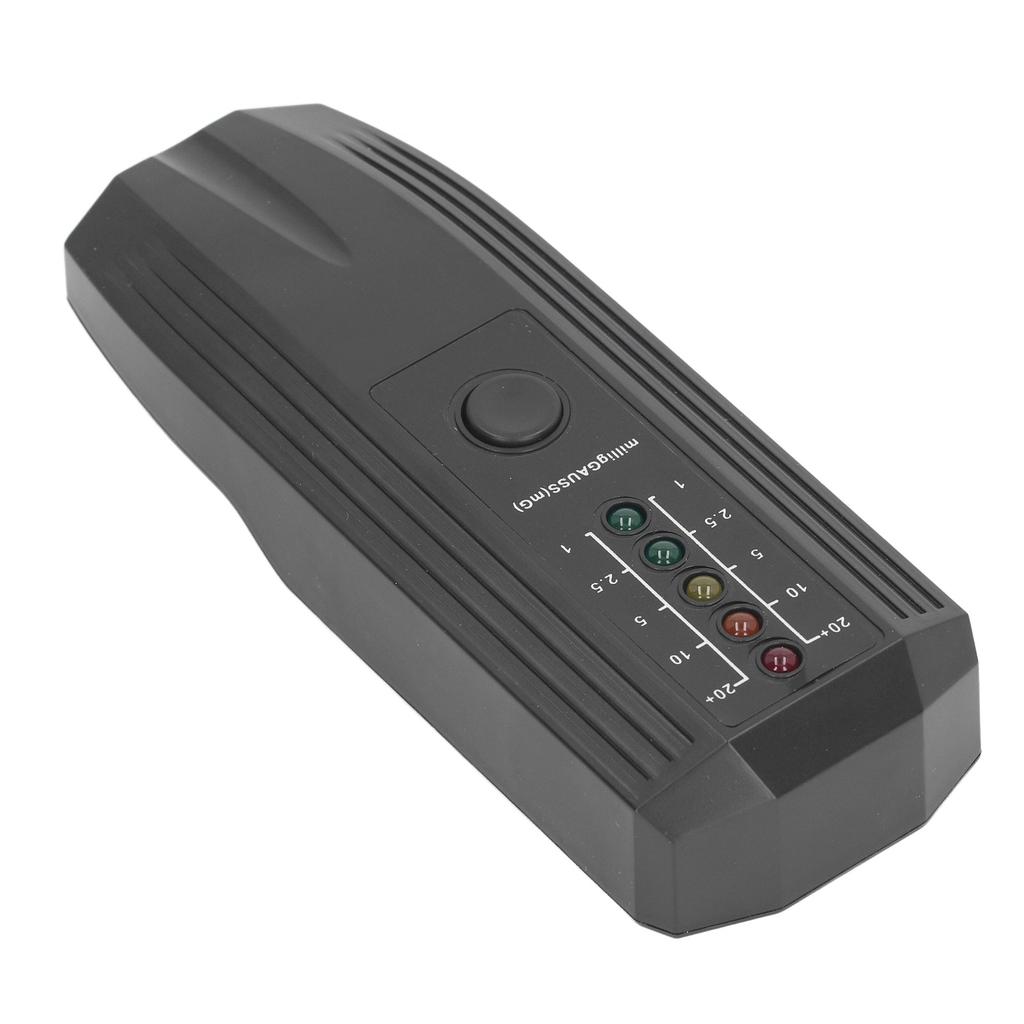 Electromotive Force EMF Tester Color LED Indicator Electromagnetic Radiation Detector Meter 50 60Hz Black