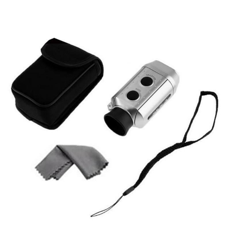 Waterproof Lasers Rangefinder 7x18 Monocular Telescope With Fast Measurement For Golfing And Long Distances Observation