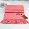 Scarf Imitation Cashmere 29 Colors Thick Warm Solid Color Scarf Shawl Women'S Winter Fashion Tassel Versatile Scarf Men