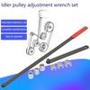 Adjustable Car Wheel Belt Tension Wrench With Extension Rod – Automotive Repair Tool For Throttle And Belt Adjustment