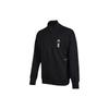 Herren Kampfsport Serie Stehkragen Sportjacke Schwarz HE5120