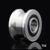 Sliding Rollers Bearing Track Pulley Bearing Good Resistance