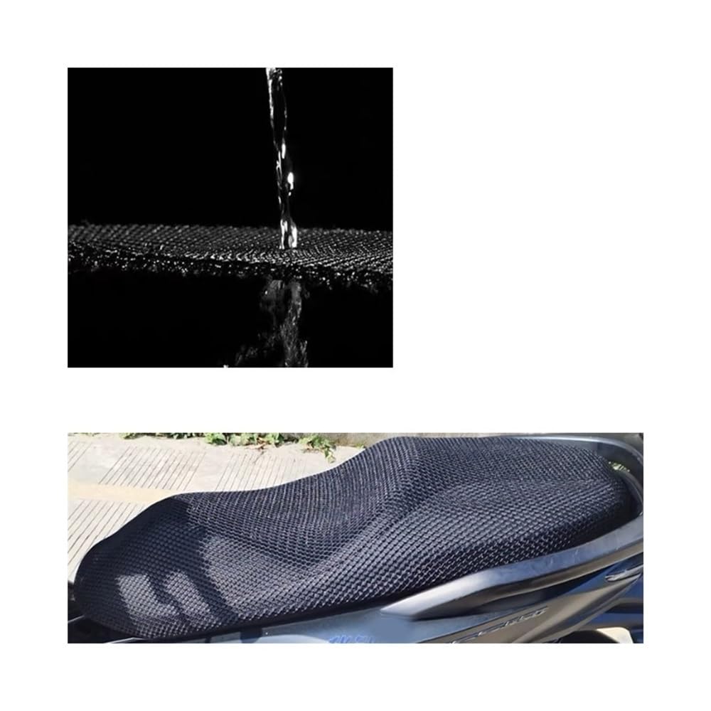 Motorcycle Breathable Seat Cover Motorcycle Seat Cushion Cover for Suzuki Bergman AN200 AN 200