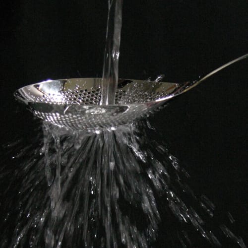 Nonoji Super Ladle with Holes, Shell Grip, Small, LTM-HU01