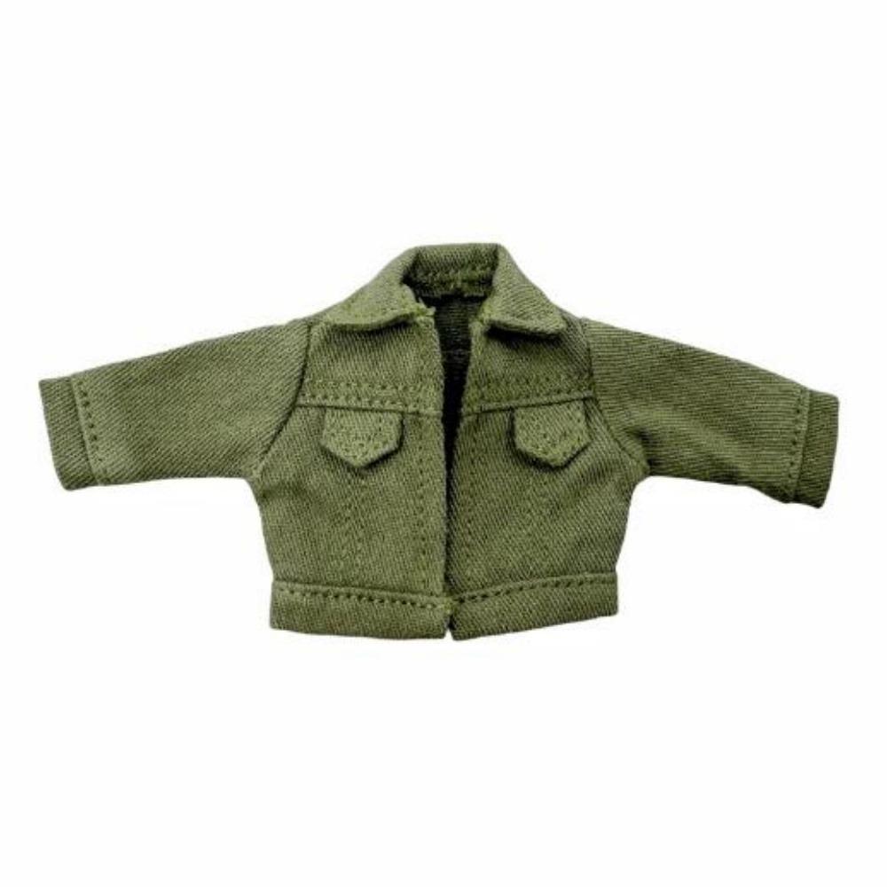 6 Colors Doll Clothes Jeans Coat Cute Mini Dolls Denim Jacket Doll Accessories Doll Tops for Obitsu11 Dolls 1/12 Bjd Dolls