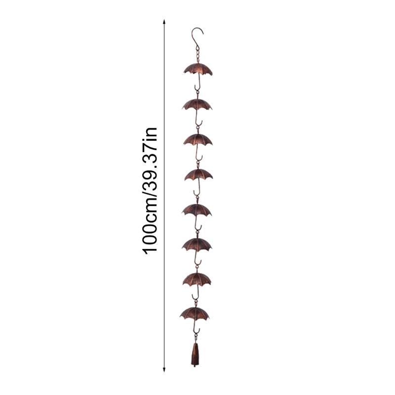  Rain Chain Rain Catchers for Outdoor Decorations, Beautiful Hangings Pendants