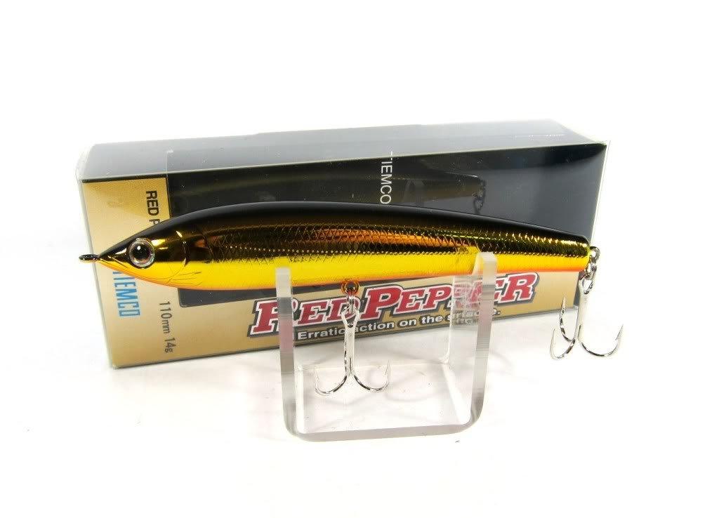 

TIEMCO Pencil Bait Red Pepper Junior 100mm 9g Kinkuro RPJ-108 Jr