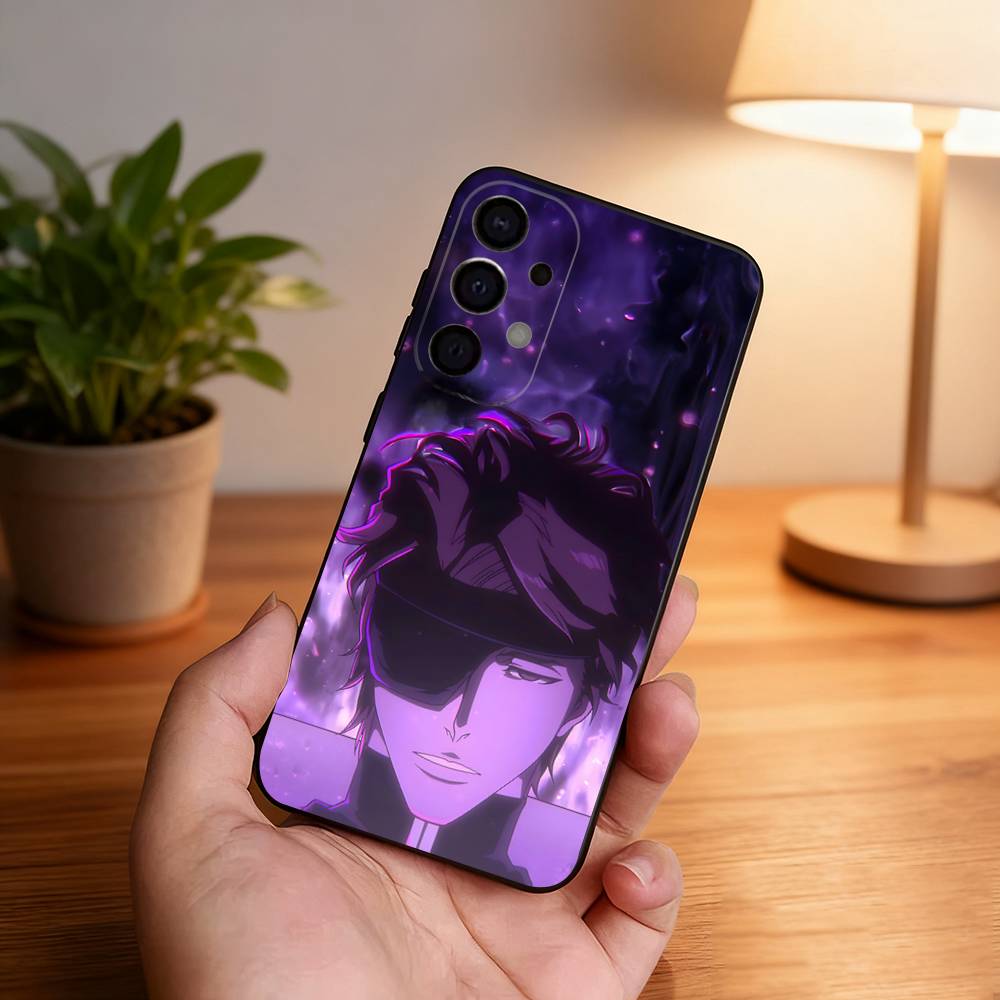Hot A-Aizen S-Sousuke Anime Phone Case For Samsung S25,S24,S21,S22,S23,S30,Ultra,S20,Plus,Fe,Lite,5G Black Cover
