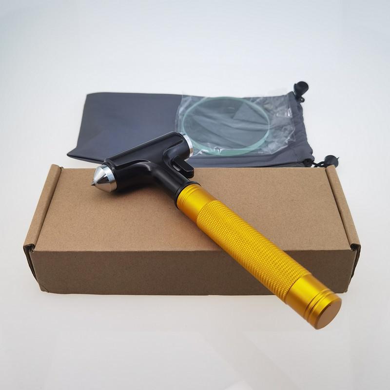 Multifunctional Emergency Car Safety Hammer & Glass Breaker