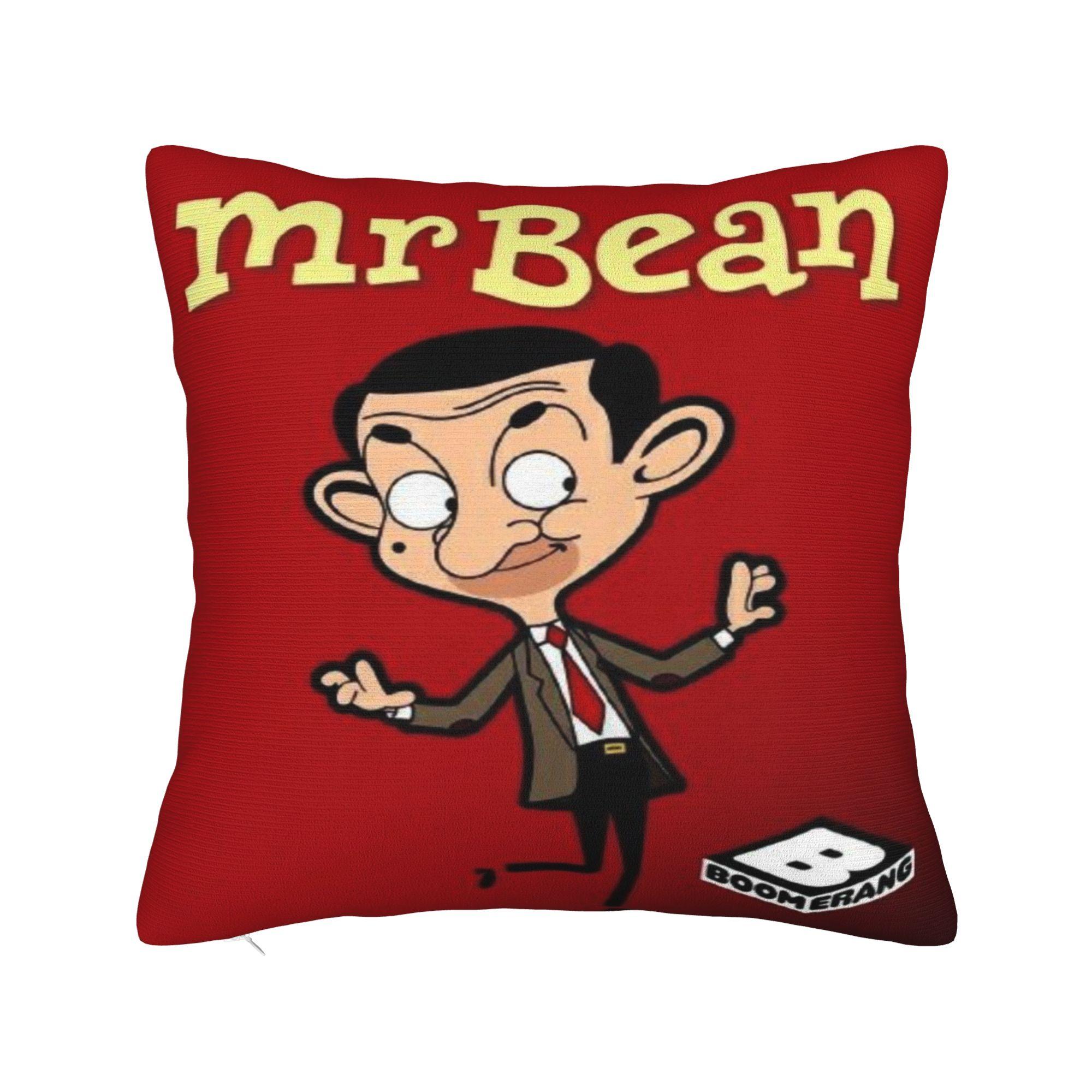 

mrbeanes Pillowcase Accessories Soft Cushion Cover Throw Pillow Cover Car Decorations Square Multiple Sizes 12x12in 30X30cm