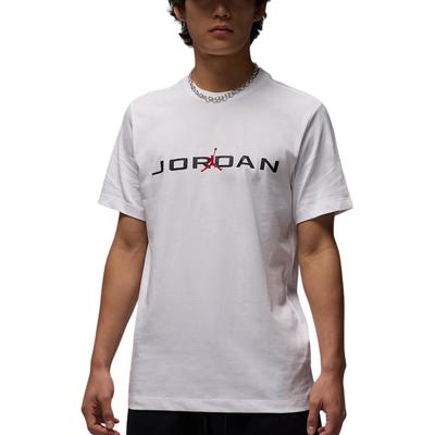 Bluza Retro Air Casual z Krótkim Rękawem Męska Biała IB7353-101