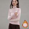 Womens High-Neck Long Sleeve T-Shirt With Brushed Modal Fabric Warm Soft Base Layer Winter