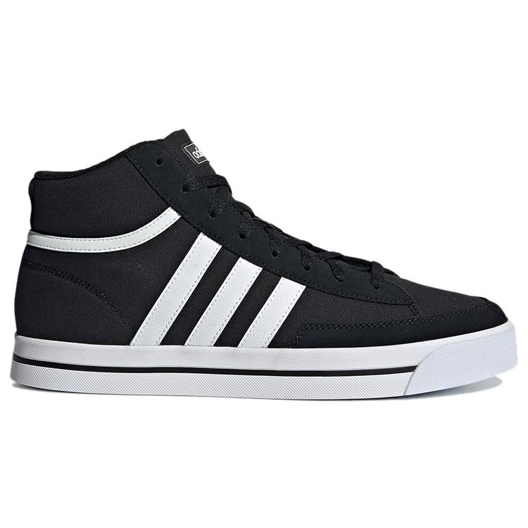 Adidas Neo Retrovulc Mid Shoes Black/White H02212
