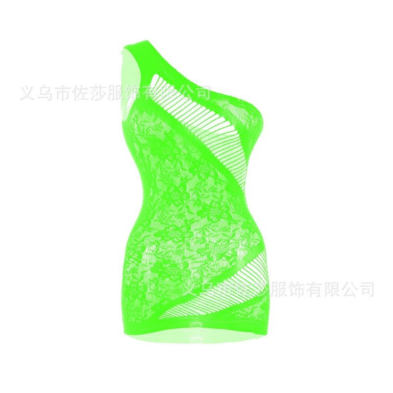 Sexy underwear new one-piece free sexy one-piece mesh clothes perspective uniform temptation hip skirt