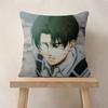 Anime Attack On Titan Levi Ackerman Pillow Cushion Cover Pillowcase Living Room Sofa Home Decor