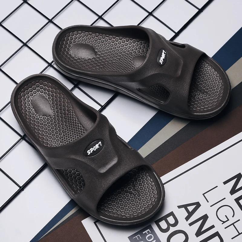 Fashion Men's Summer Ligtweight EVA Indoor Home Sandals Slippers Shoes Men Slippers Outdoor Students Women Comfortable Slides Hombres