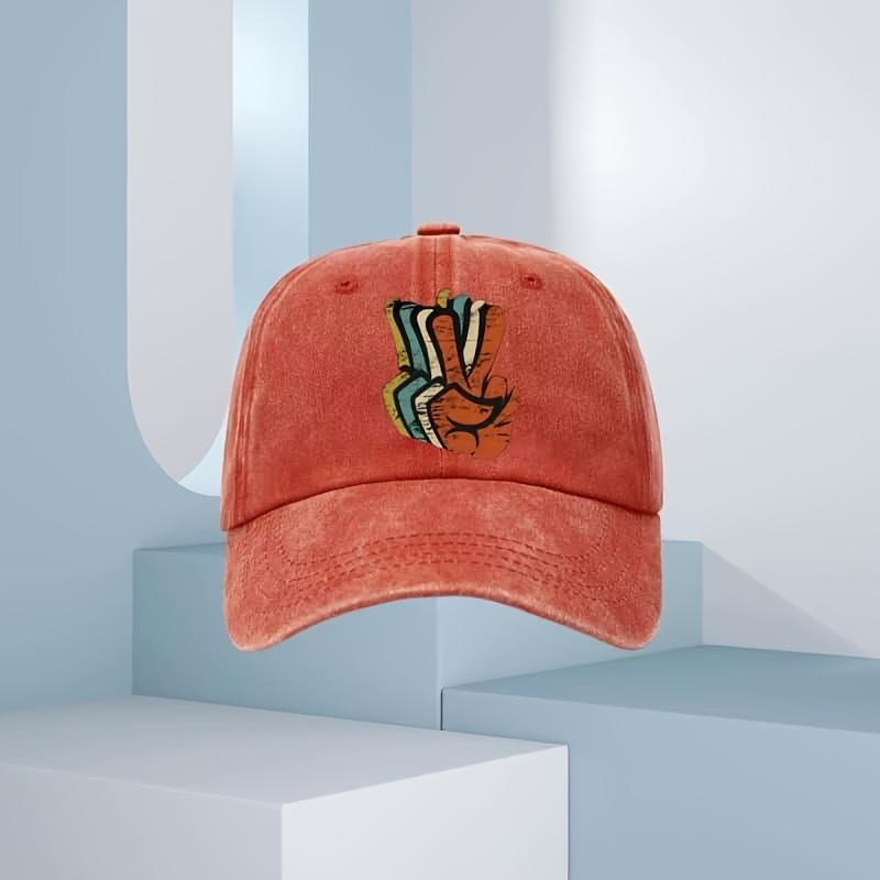 Cartoon pattern printed baseball cap suitable for sun protection and shading in all seasons