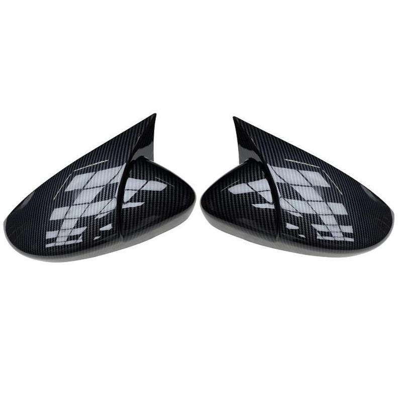 Car Side Wing Rearview Mirror Cover Fit For VW JETTA MK6 Volkswagen Passat B7 Scirocco Beetle CC Eos Add-on Mirror Caps