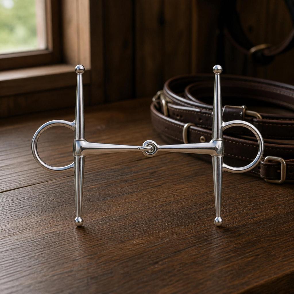 Stainless Metal Mount Polished Equestrian Equipment Pinch-proofPinch