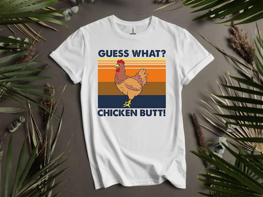 

What Chicken Butt Chicken Arcastic Farm Hoodie Tshirt Men Women Unisex AD940 S