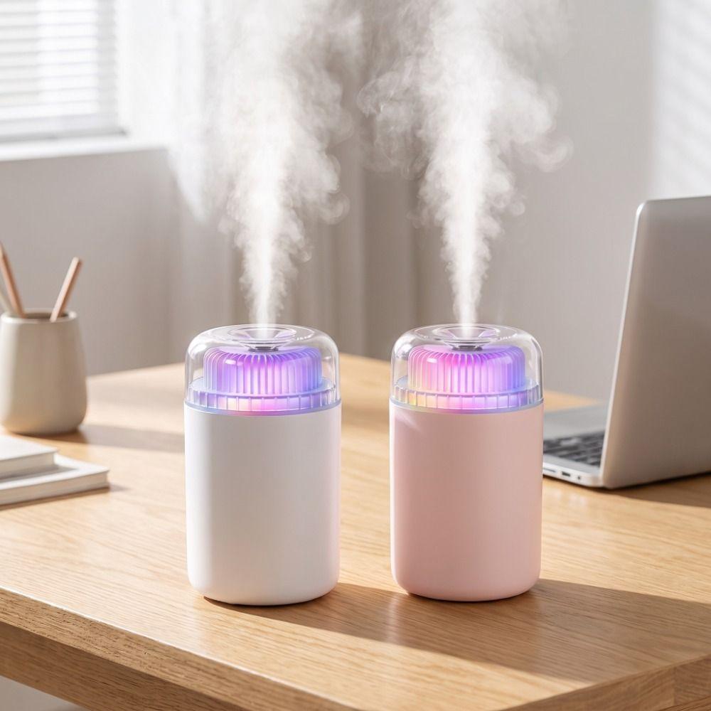 Ultrasonic Spray Mini Air Humidifier Portable Cool Mist Maker Desktop Spray Fogger For Car