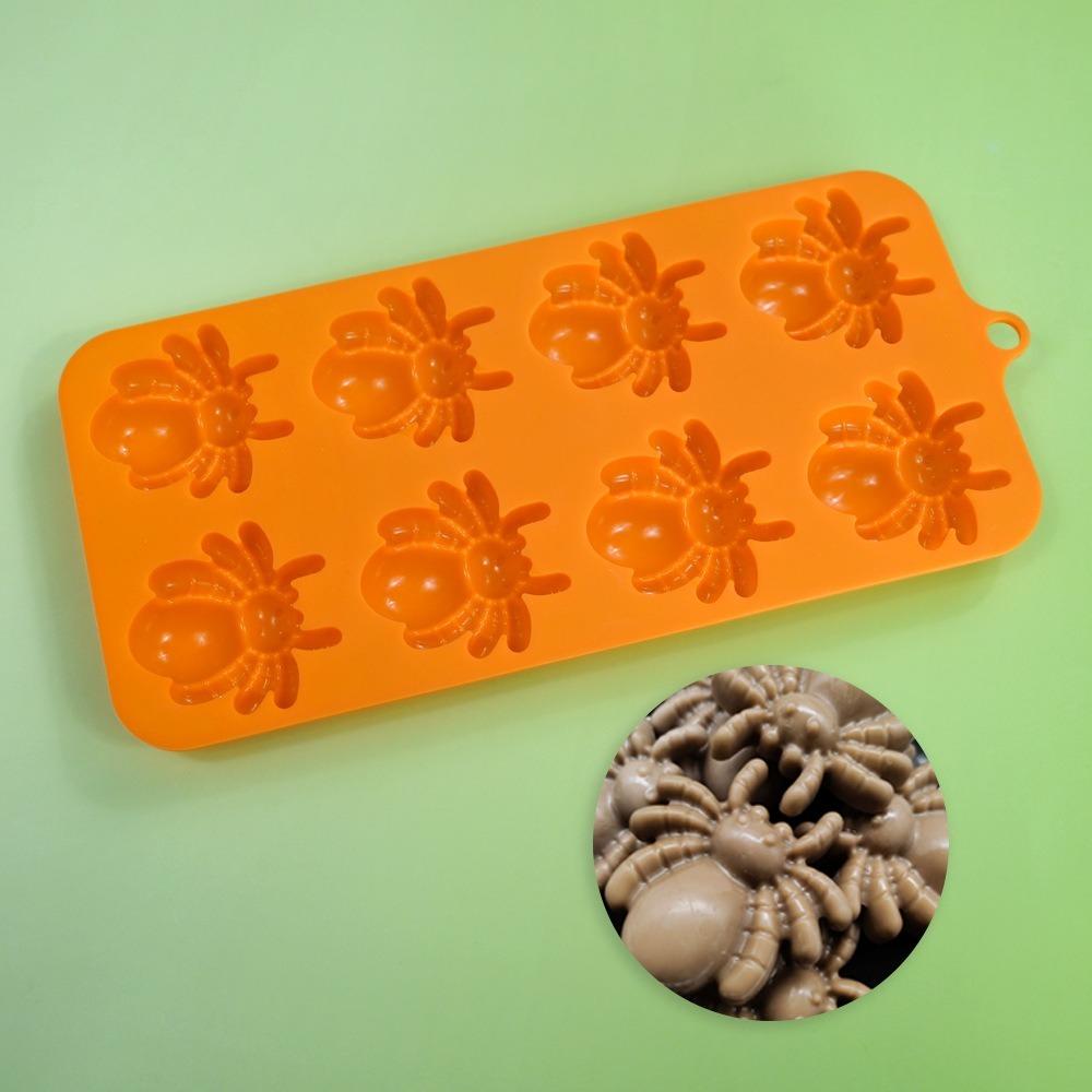 6 Cavity Witch Broom Cookie Mold DIY Mousse Cake Mould Bakeware Finger Biscuit Mold  Resin