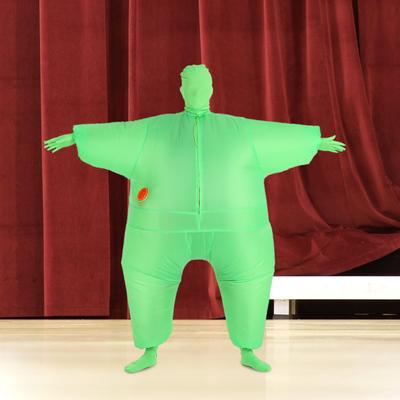 Decdeal Divertente costume gonfiabile per tutto il corpo, formato adulto, vestito operato da ventilatore
