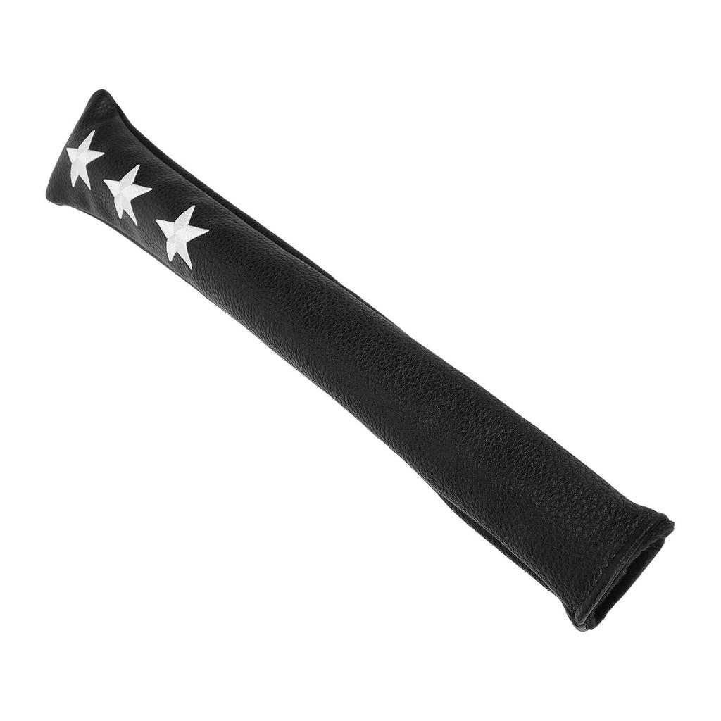 Alignment Stick Cover Water Proof PU Plush Lining Star Embroidery Alignment Stick Protector Case for Outdoor Training