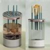 Electric Makeup Brush Cleaner, Cosmetic Brush Automatic Spinner Cleaning Tools with Drying Rack for All Size Makeup Brush