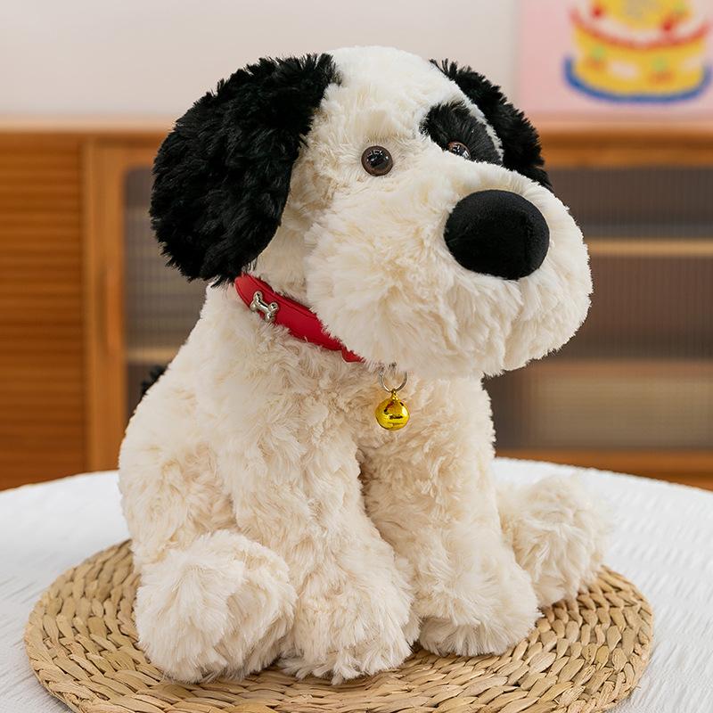 Lop-eared Pirate Dog Plush Toy Children Sleeping Pillow Collar Dog Home Ornament Office Doll Birthday Gift