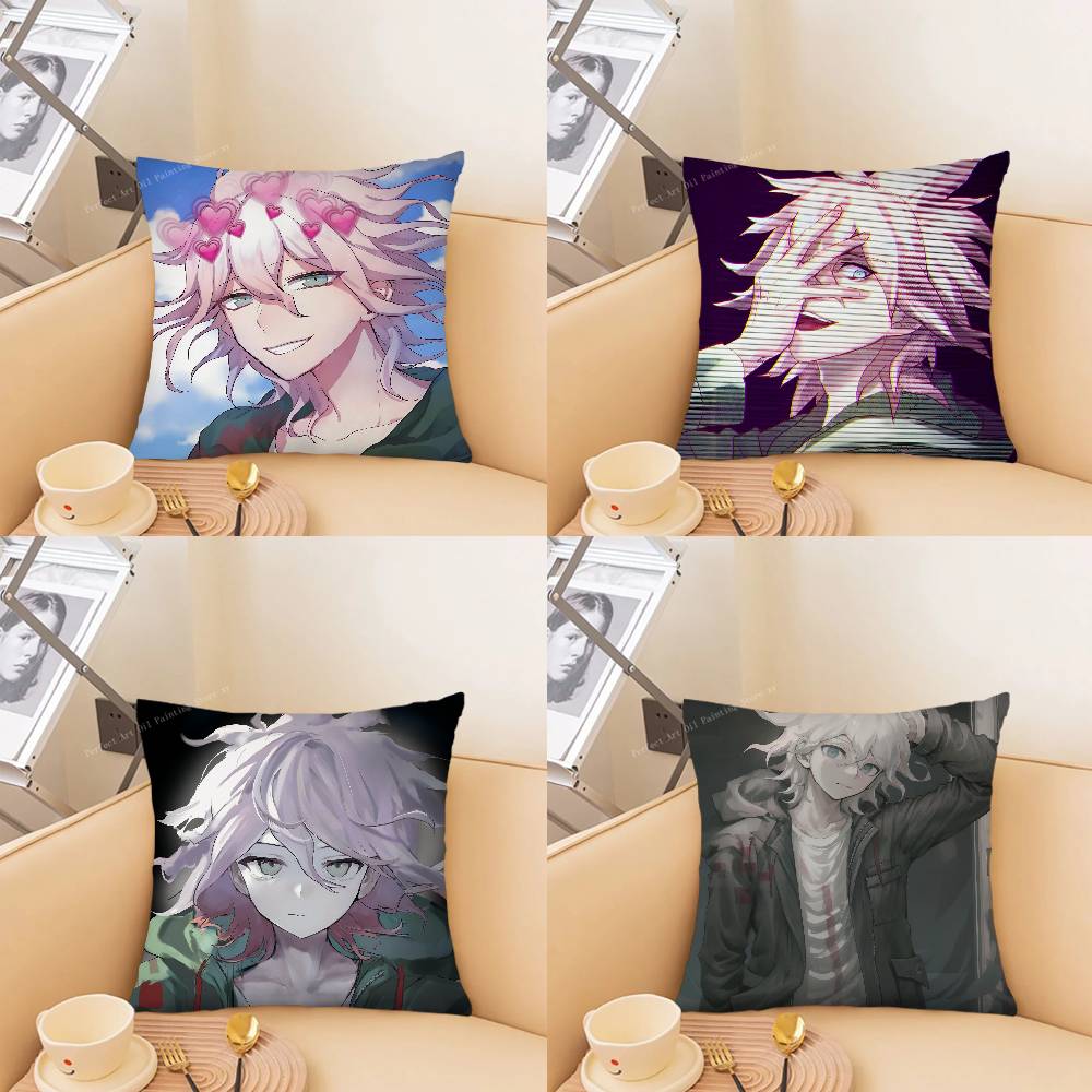 pc NNagito Hajime Anime Pillow Case Fashion Square Pillowcase Bedroom Sofa Room Ins Decoration Leisure