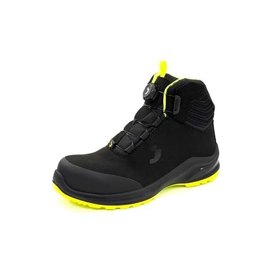 SAFETY JOGGER Men s Safety Shoes, Dial Type Safety Shoes, Work Shoes, ISO Standard, Anti-Slip, Anti-Stepping, Electrostatic High Cut, MODULO MID Work