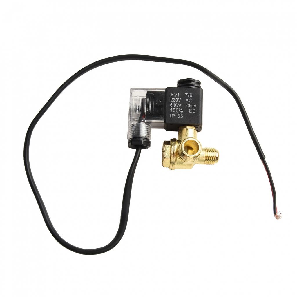 Compact Design Air Compressor Check Valve Solenoid Valve