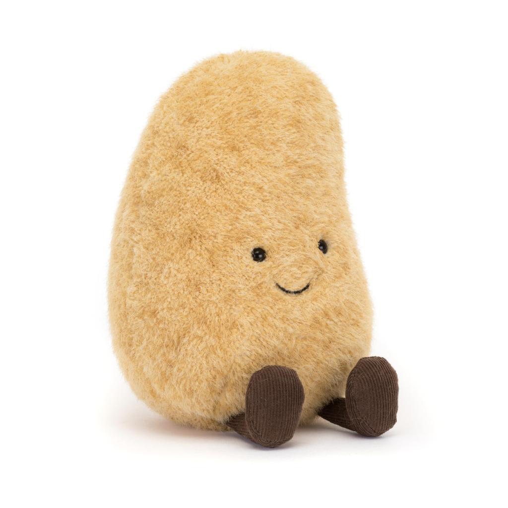 Jellycat Amuseables Potato Plush Toy 7.5" - Stuffed Vegetable - Fun Gift Idea
