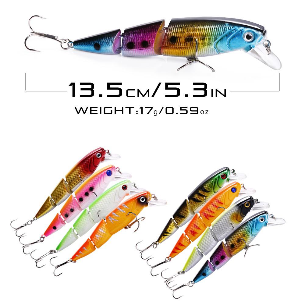 Leurre De Pêche Dureté Plastique 17 Cm / 27 G, Forme Poisson, Leurre De Surface Mer Et Rivière