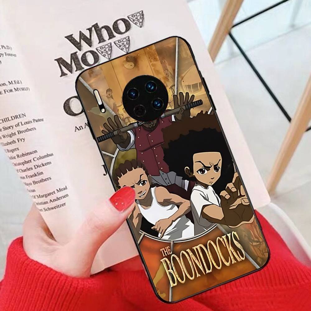 Cartoon The Boondocks Phone Case For Huawei P 8 9 10 20 30 40 50 Pro Lite Psmart Honor 10 Lite 70 Mate 20lite