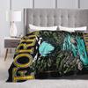 Twilight Forks Washington Vampires Welcome Blanket  For Couch Chair Sofa Bed Travel Office Flannel Bedspread Bed Cover