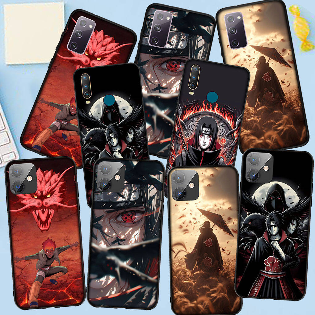 Phone Case for iPhone 17 15 16 Plus Xiaomi Poco X7 X6 F8 F7 C85 C75 C71 Redmi Note 14 12 11 13 Pro Max A4 14C 13C 15C Itachi Might Guy Narutos Coque