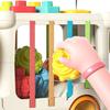 Cartoon Elephant Truck Toy Shape Sorting Matching Color Cognition Stacking Fine Motor Skills Busy Cube Sensory Toy Toddlers Boys