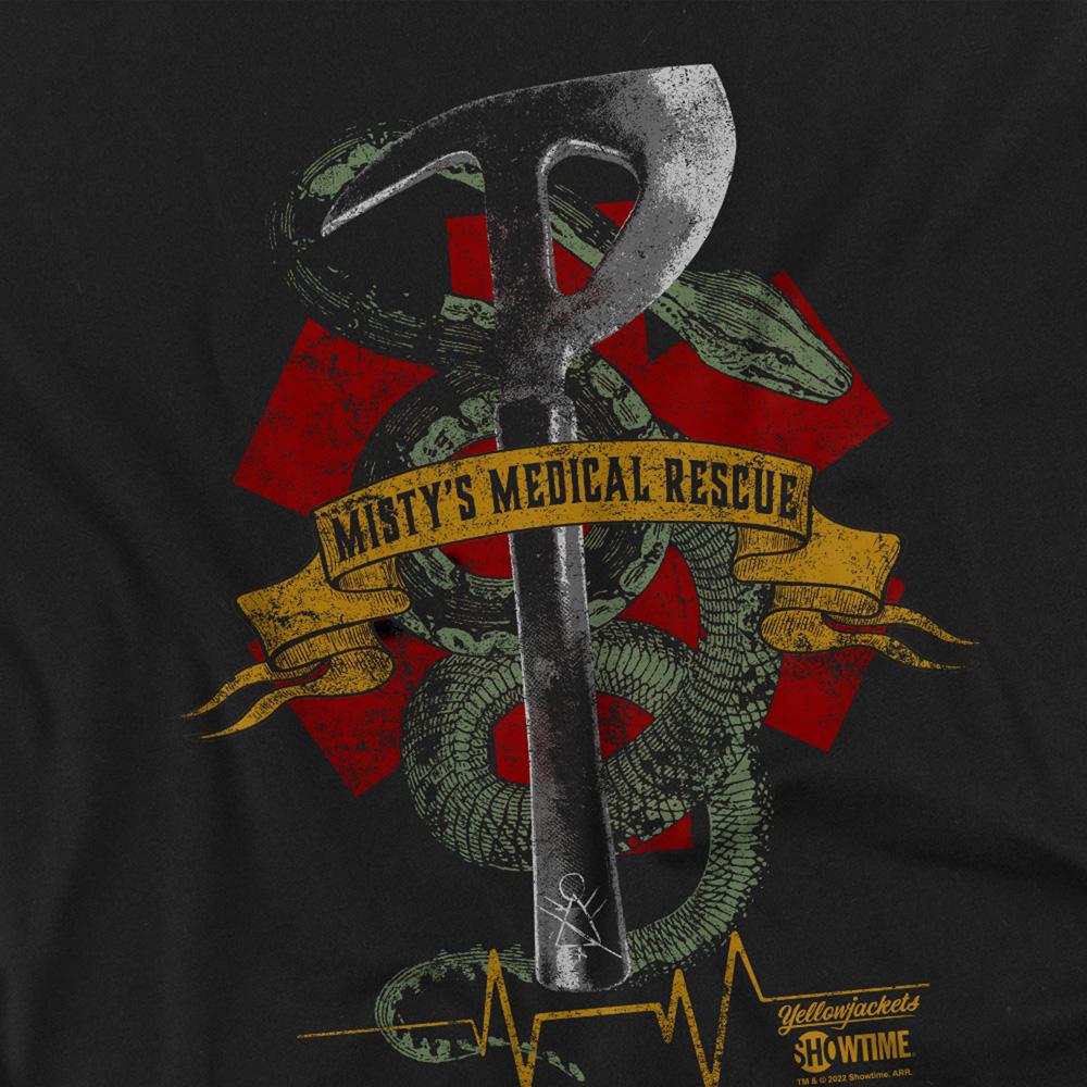 Yellowjackets Unisex Adult Misty´s Medical Rescue T-Shirt